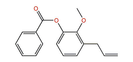 3-Allyl-2-methoxyphenyl benzoate